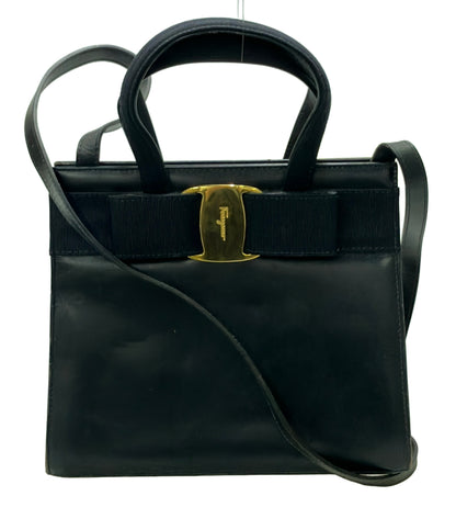 Salvatore Ferragamo 2wayハンドバッグ ショルダーバッグ ヴァラ レディース サルヴァトーレフェラガモ