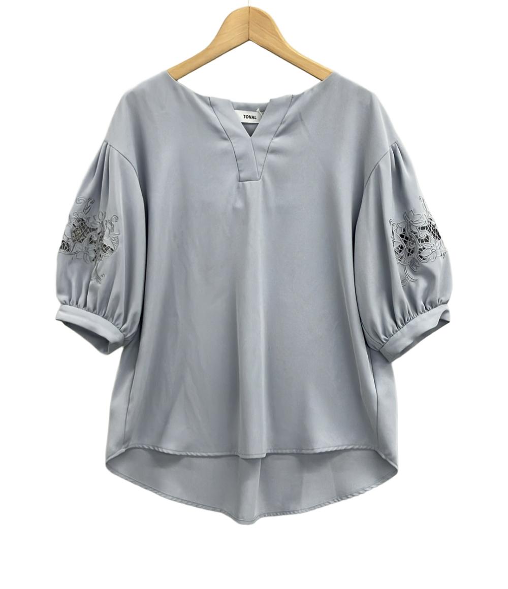 トーナル 半袖ブラウス レディース SIZE 38 (M) TONAL