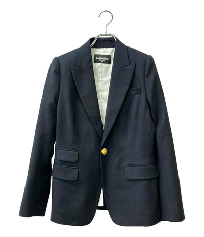 美品 DSQUARED2 テーラードジャケット 金ボタン S75BN0630 レディース SIZE 42 (M) ディースクエアード