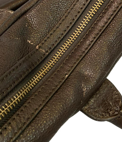 HUNTING WORLD トートバッグ ロゴ レザー メンズ ハンティングワールド