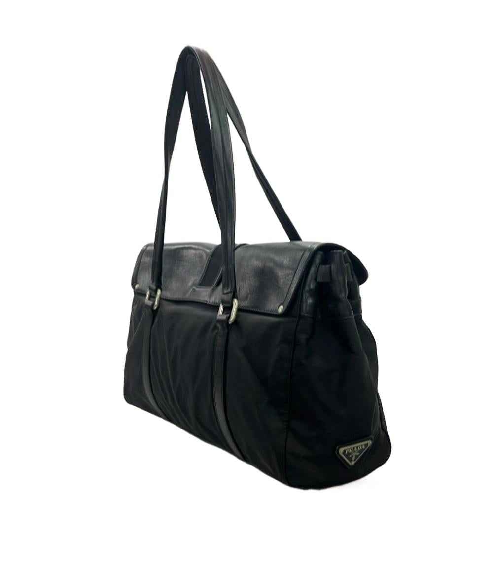 PRADA ショルダーバッグ 肩掛け ナイロン レザー BR2418 レディース プラダ