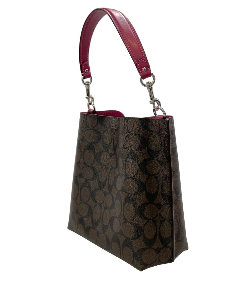 COACH 2WAY ハンドバッグ ショルダーバッグ 斜め掛け シグネチャー CA582 レディース コーチ