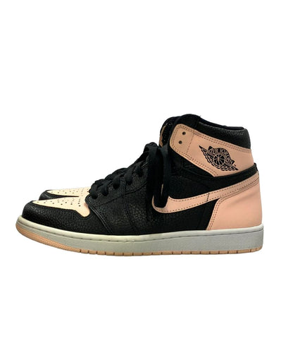 AIR JORDAN NIKE ハイカットスニーカー BLACK/CRIMSON TINT-WHITE エア ジョーダン 1 レトロ ハイ OG 55508-081 メンズ SIZE 28.0 (XL)