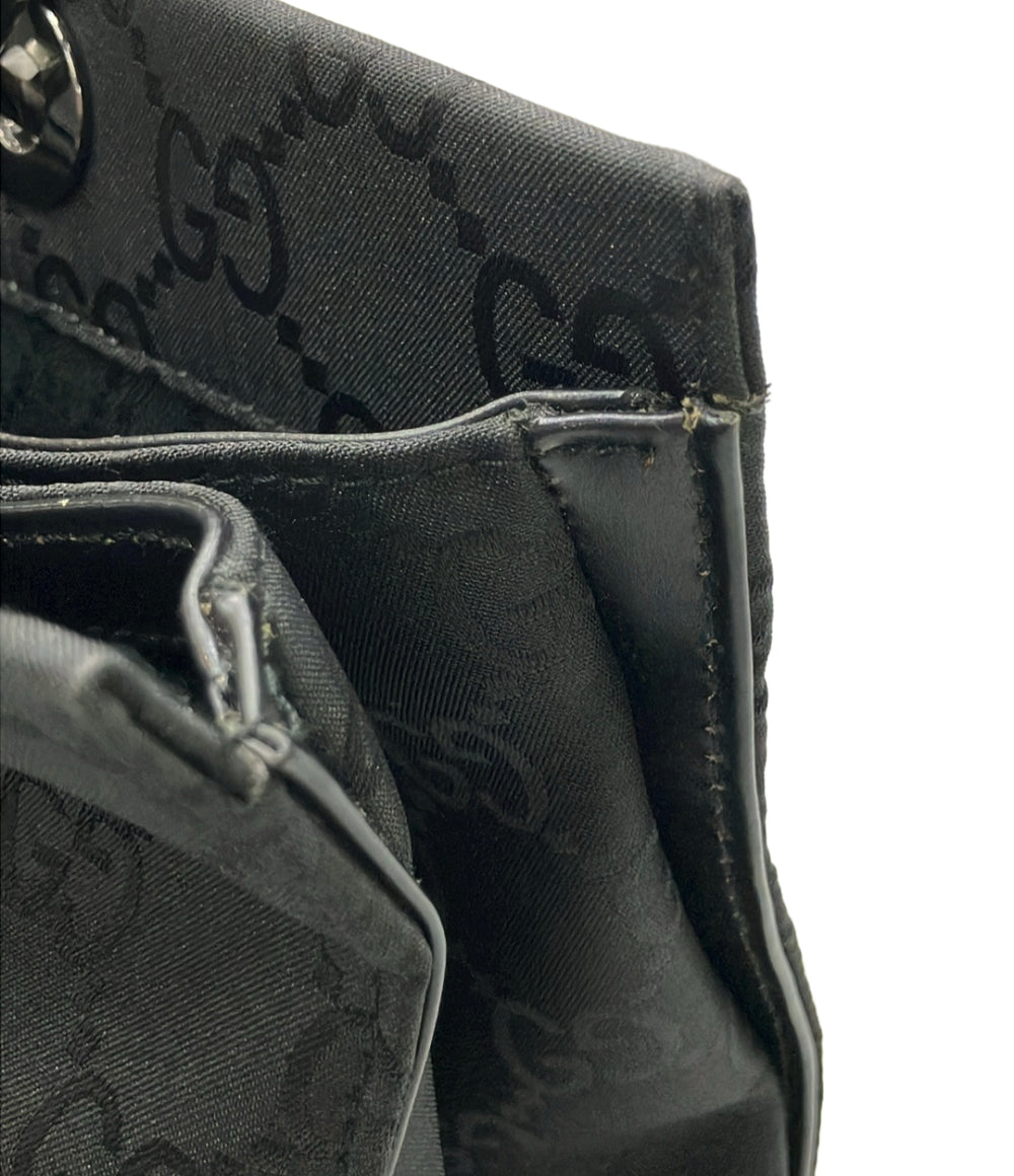 美品 GUCCI トートバッグ GG柄 バンブー 002 1010 001956 レディース グッチ