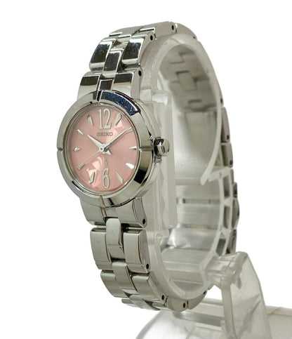 SEIKO 腕時計 lk ルキア クオーツ ピンク 1N01-0KG0 レディース セイコー