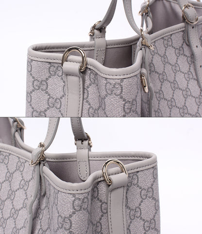 美品 GUCCI スモール トートバッグ 2WAY ハンドバッグ ショルダーバッグ 肩掛け 斜め掛け GGエンブレム 815214 520981 レディース グッチ