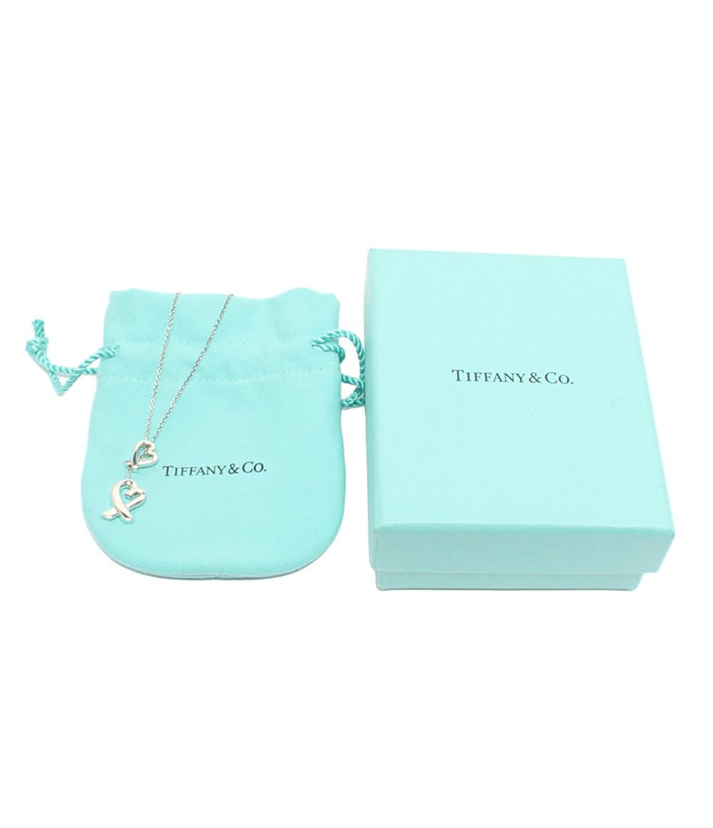 ティファニー ラリアット ネックレス SV925 ラビングハート パロマピカソ レディース TIFFANY&Co.