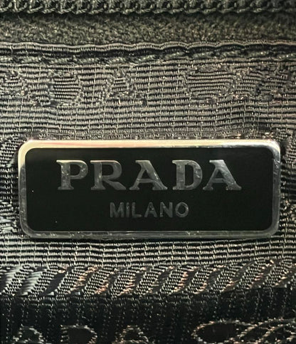 PRADA ナイロン ポーチ 三角プレート レディース プラダ