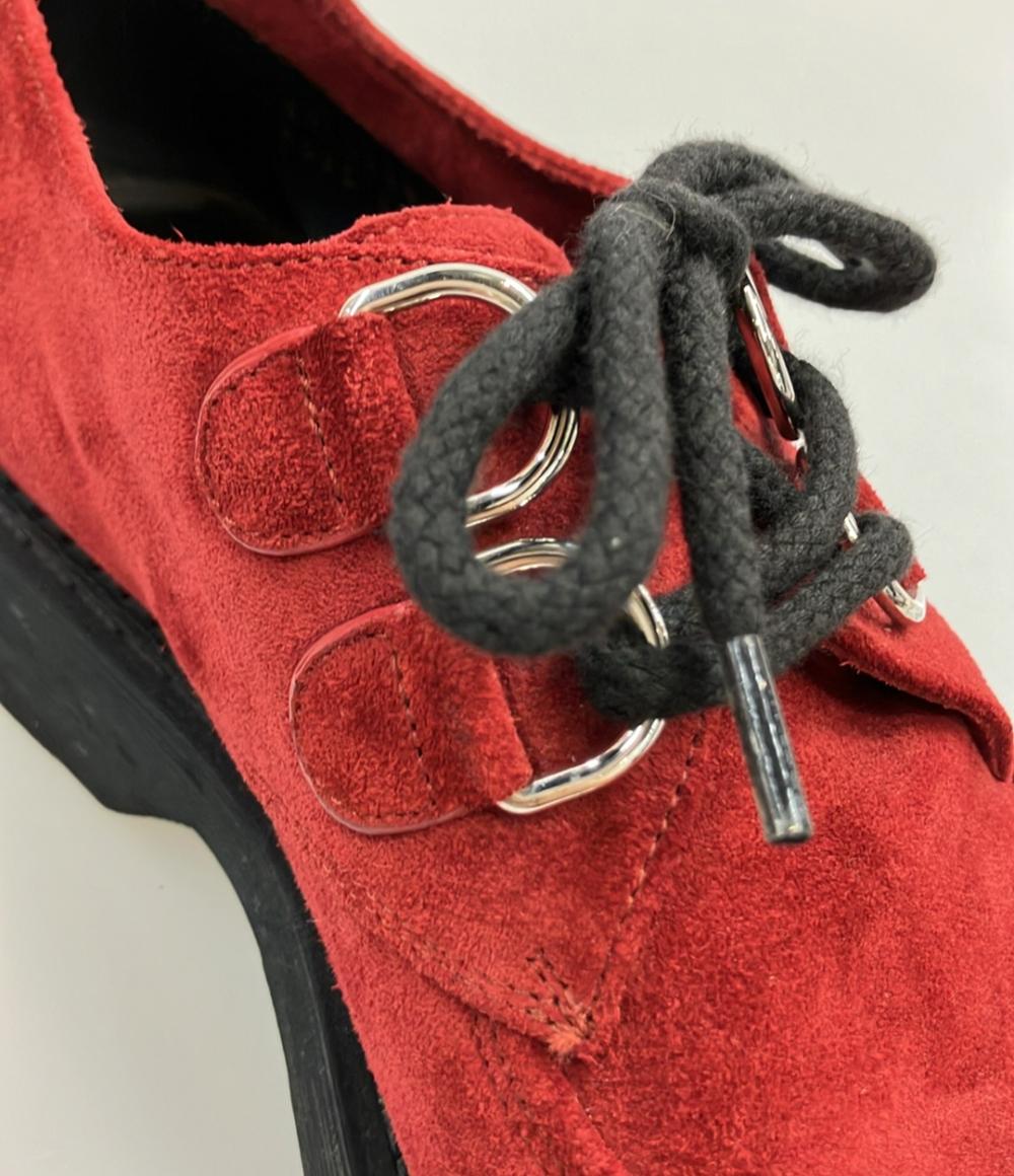 サンローランパリ レースアップダービーシューズ スエードレザー メンズ SIZE 40 (S) SAINT LAURENT PARIS