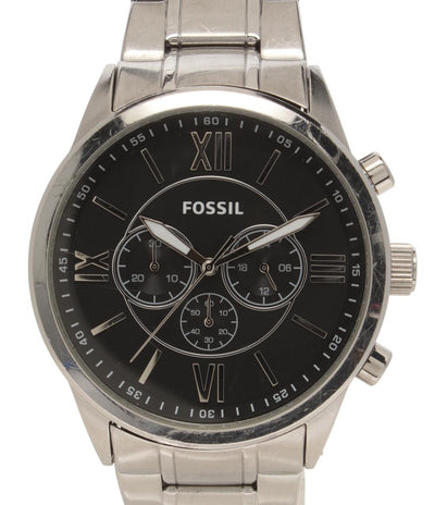 フォッシル 腕時計 FLYNN クオーツ ブラック BQ1125 メンズ FOSSIL