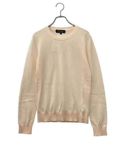 Loropiana ネオ・ピウマ・クルーネック カシミヤニット FAM9049 レディース SIZE 38 (S) ロロ・ピアーナ