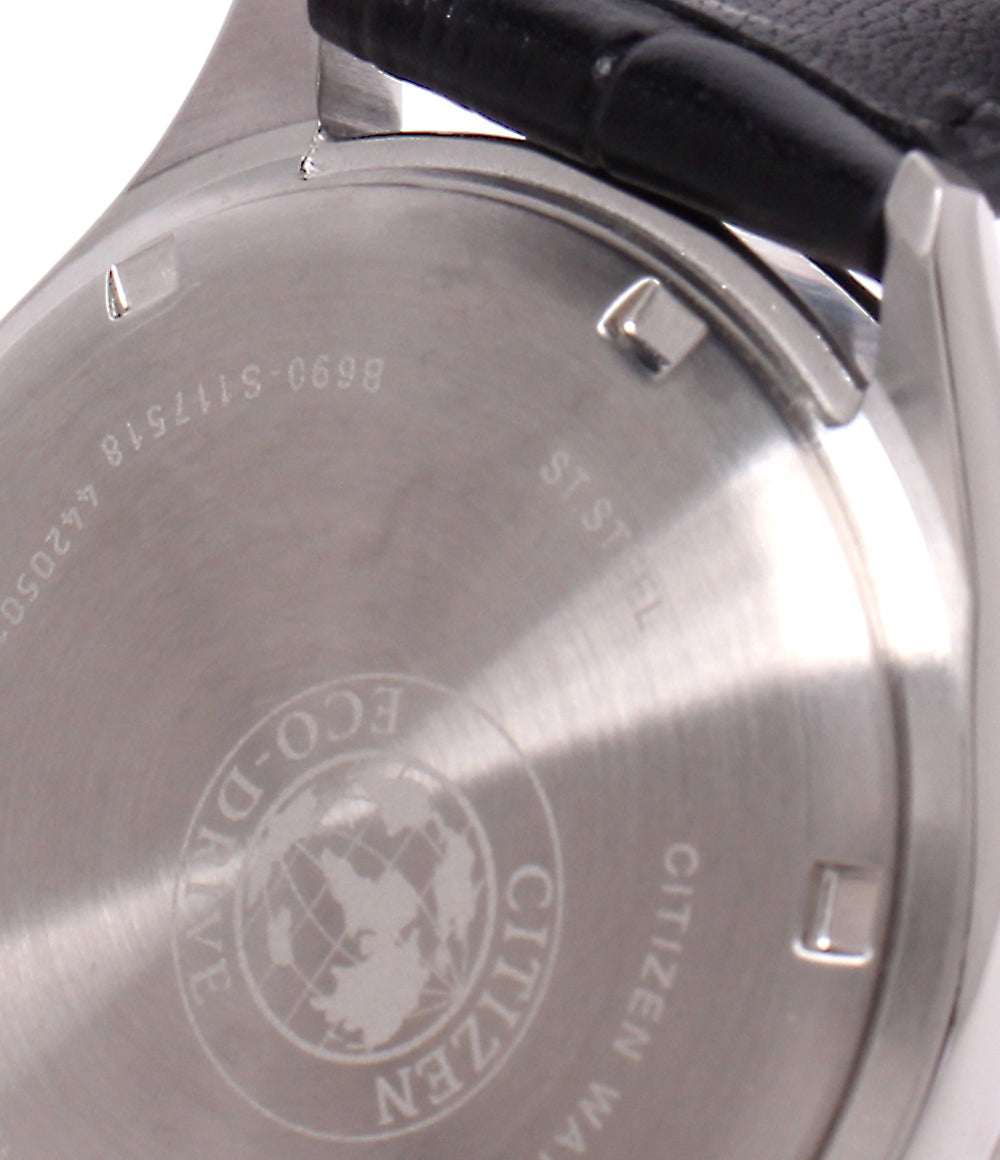 CITIZEN 腕時計 ソーラー ブルー B690-S117518 メンズ シチズン