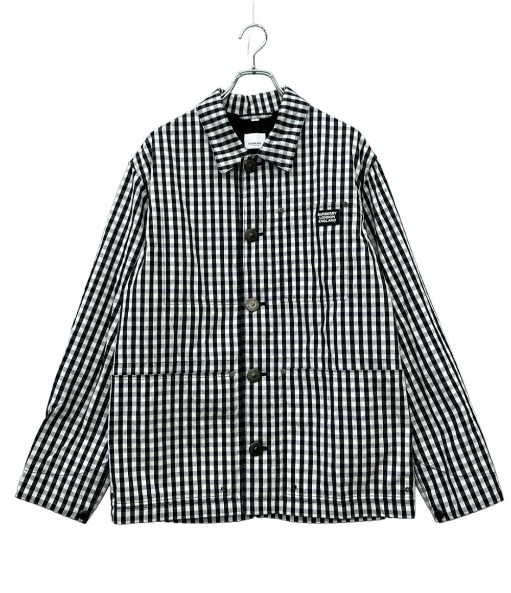 美品 BURBERRY LONDON ジャケット ギンガムチェック メンズ SIZE M バーバリーロンドン