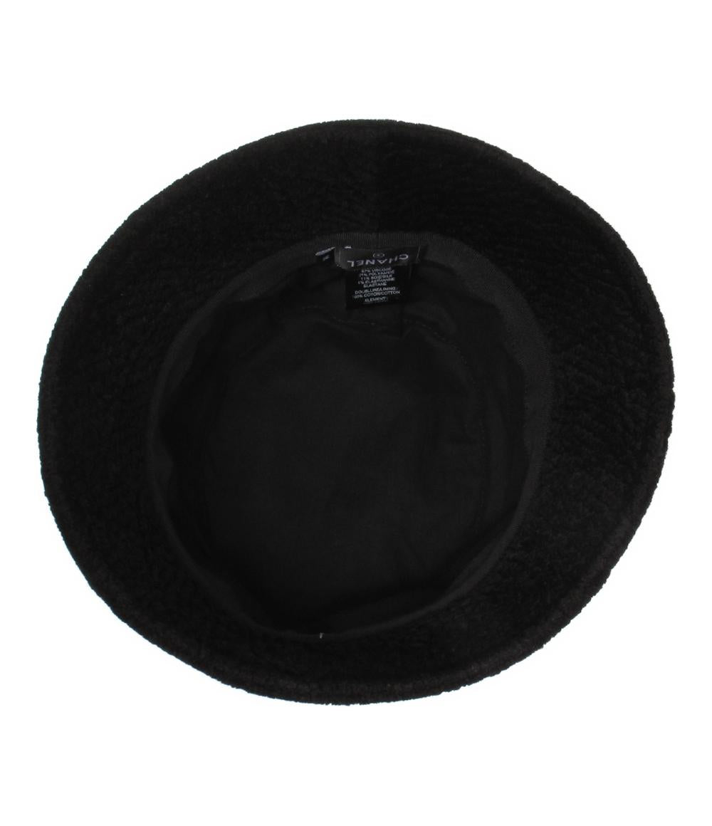 CHANEL バケットハット ベロア ココマーク レディース SIZE M シャネル