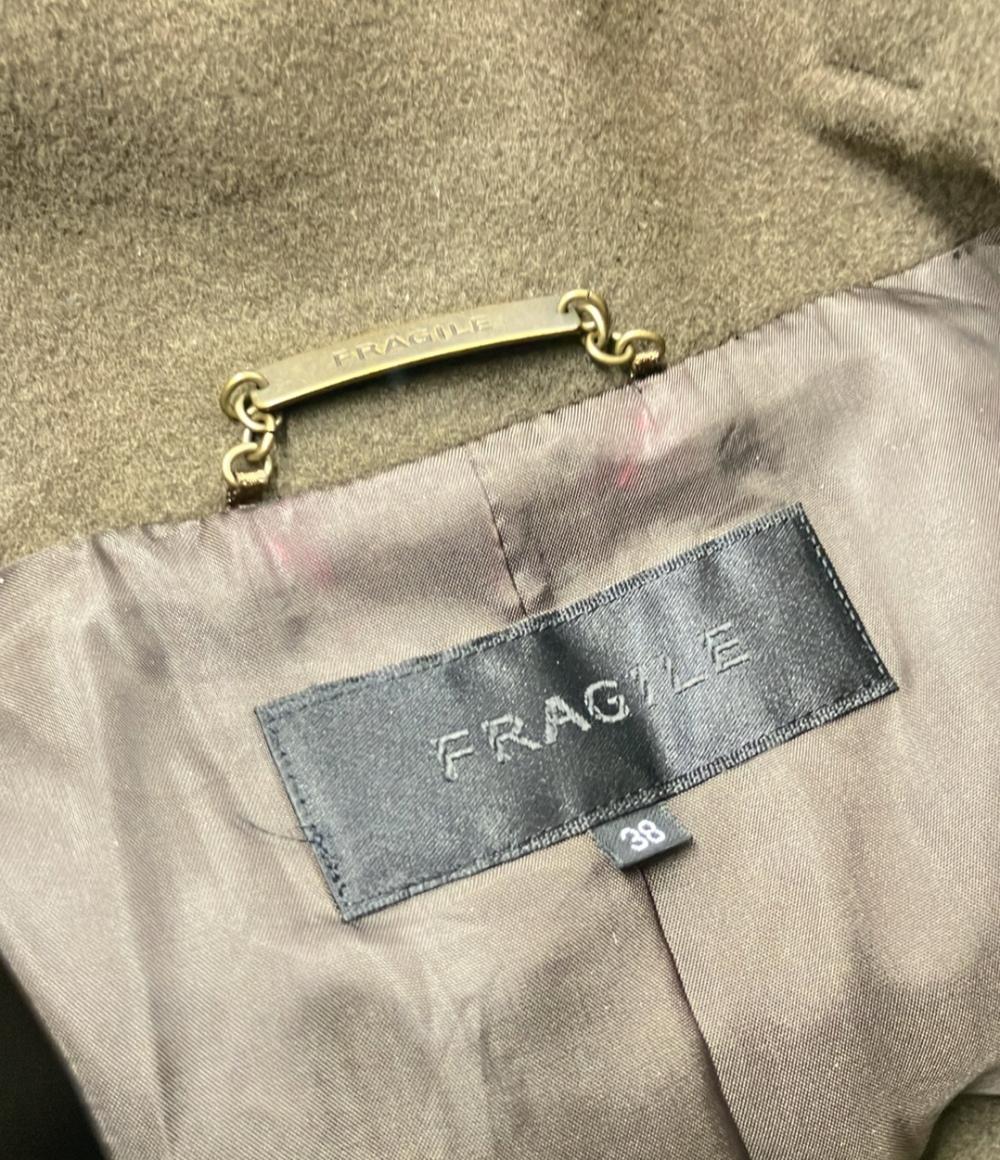 フラジール ウールフーデッドハーフコート アウター ジャケット レディース SIZE 38 (S) FRAGILE