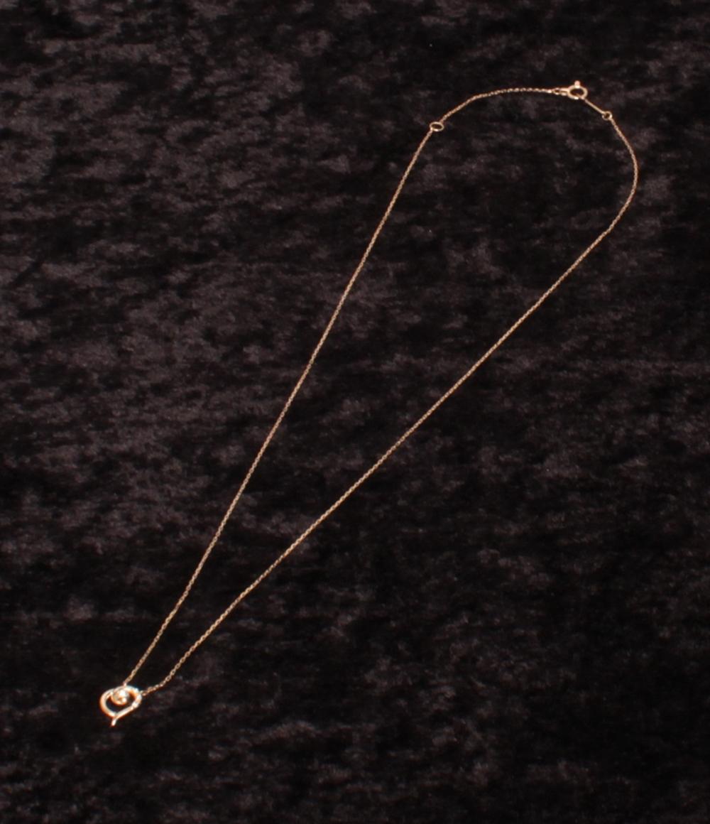 美品 VENDOME AOYAMA ネックレス K18 ダイヤ ルビー 美品 VENDOME AOYAMA ネックレス K18 ダイヤ ルビー