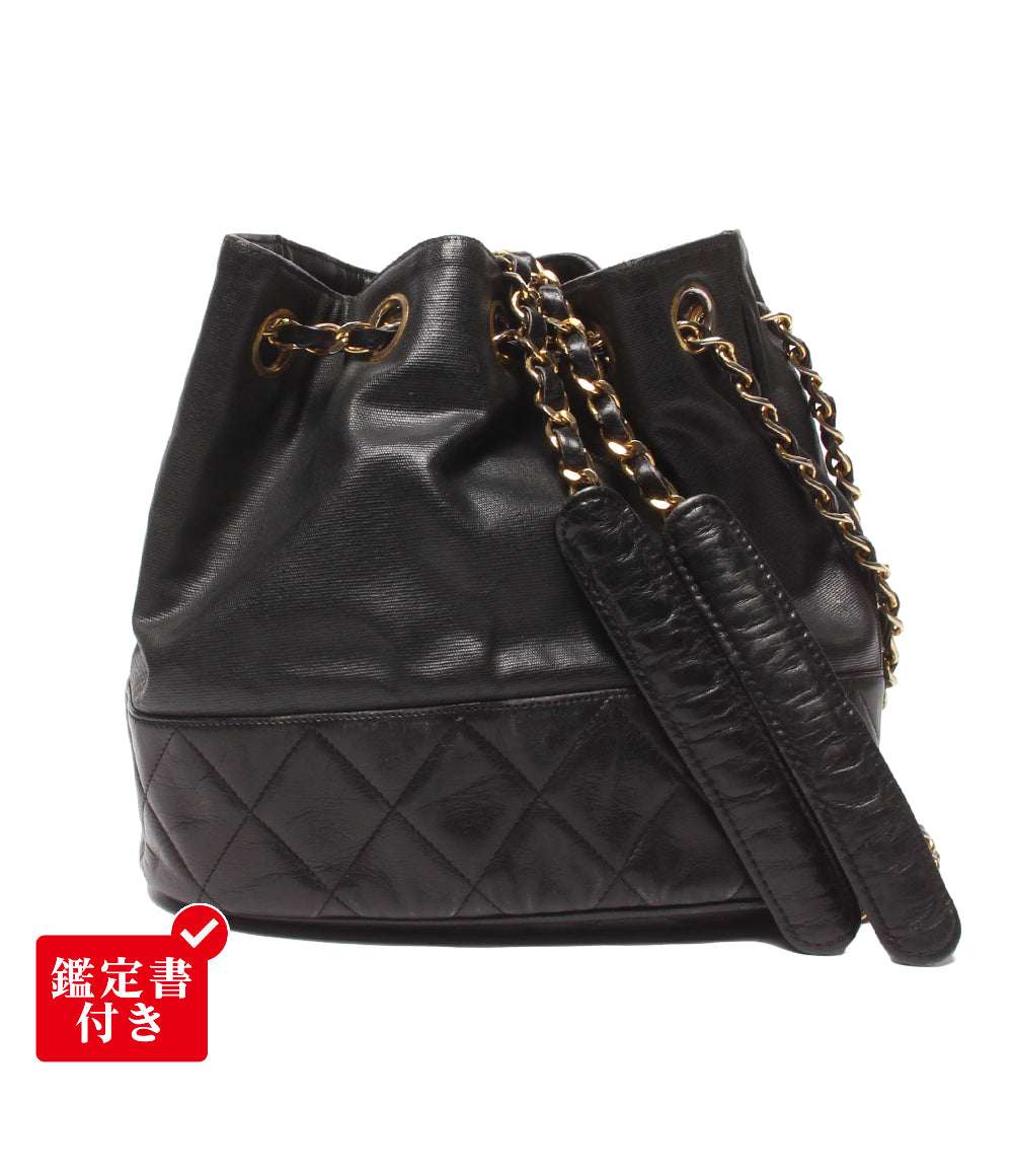 CHANEL チェーンショルダーバッグ 0番台 肩掛け 巾着型 レディース シャネル