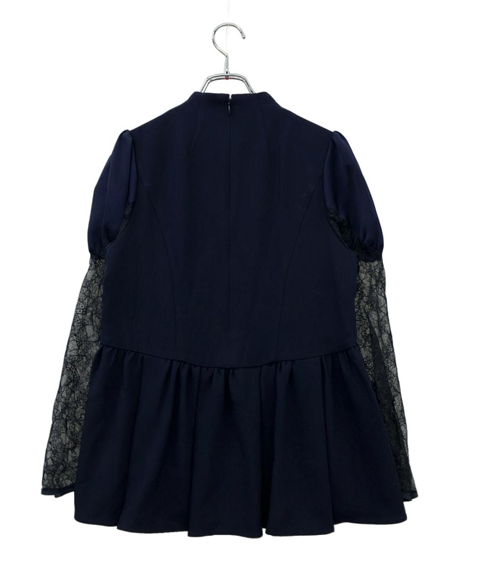 arobe 長袖ブラウス Tシャツ カットソー Pearl Sleeve Lace Blouse 1010300 レディース SIZE 2 (M) アローブ