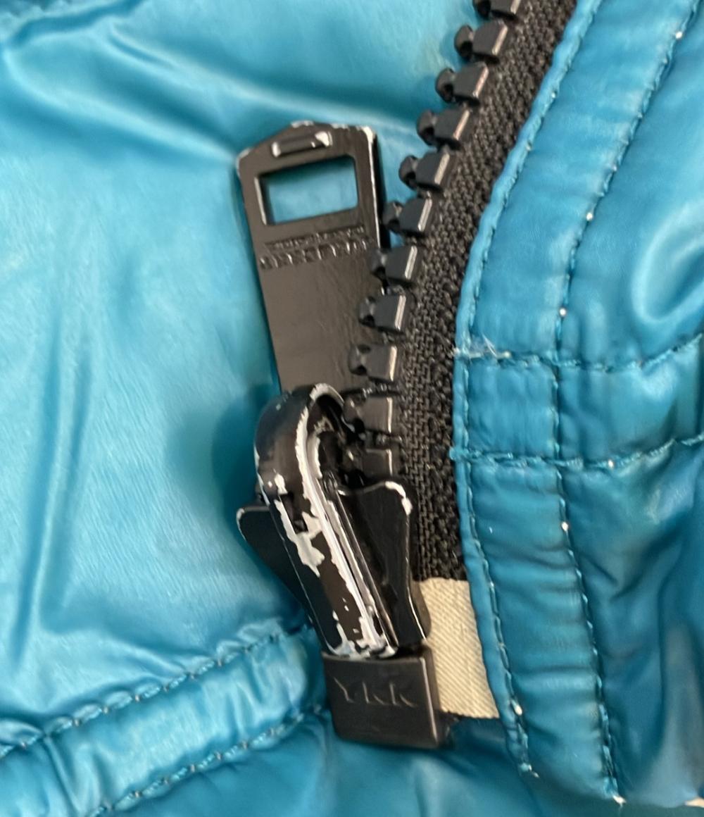 訳あり BURBERRY BLACK LABEL ダウンジャケット リバーシブル グリーン