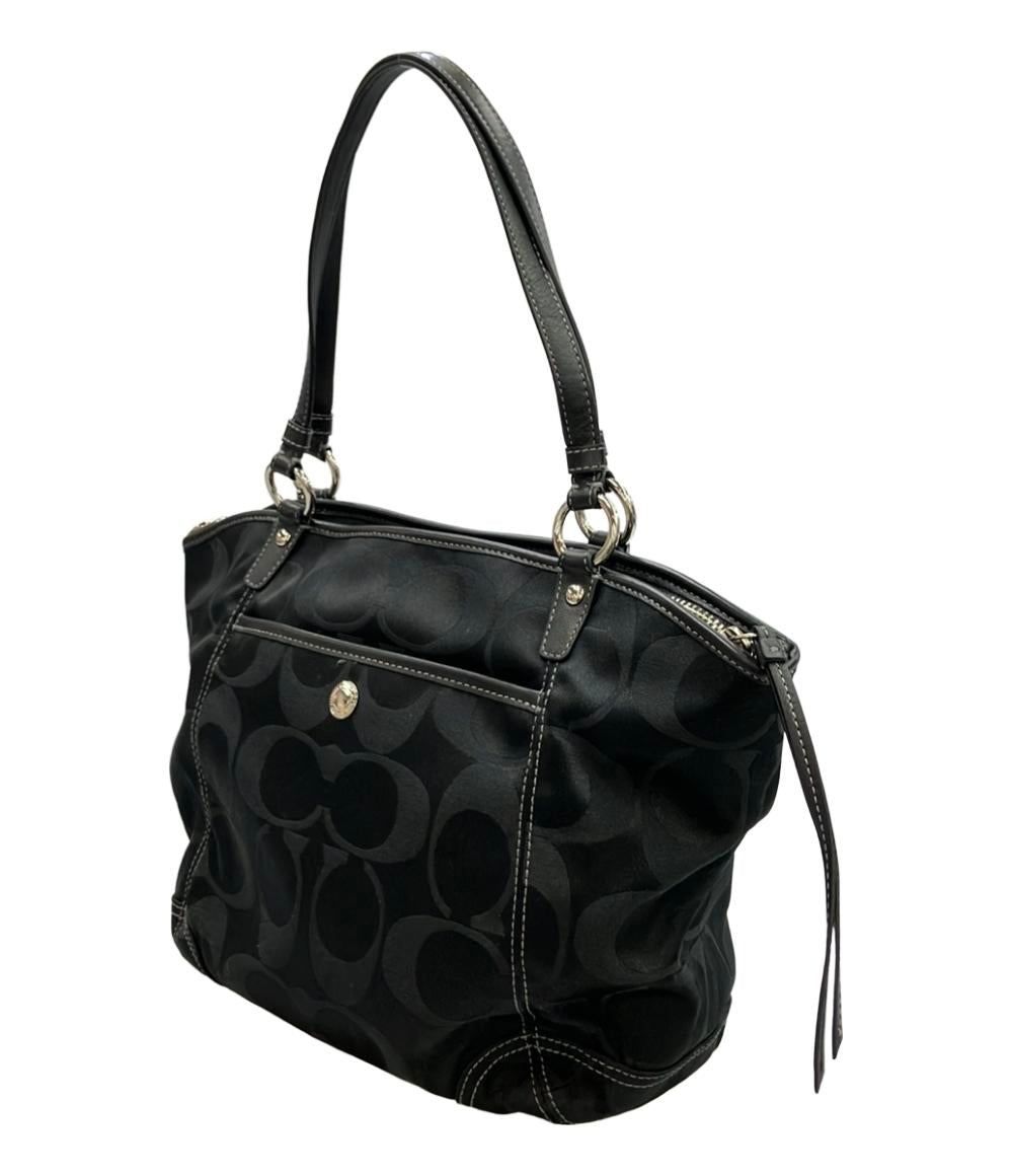 COACH 2WAY トートバッグ ショルダーバッグ 斜め掛け ラージシグネチャー F13139 レディース コーチ