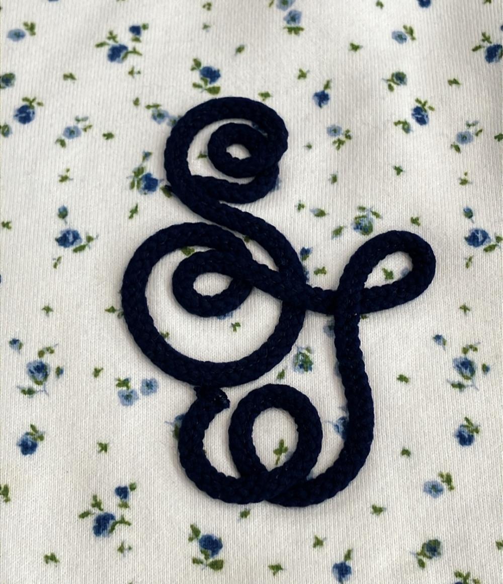 セブンテンバイミホカワヒト 長袖 コードモノグラムスウェットトップス 小花柄 レディース SIZE M SEVEN TEN by MIHO KAWAHITO SEVEN TEN by MIHO KAWAHITO 長袖 コードモノグラムスウェットトップス