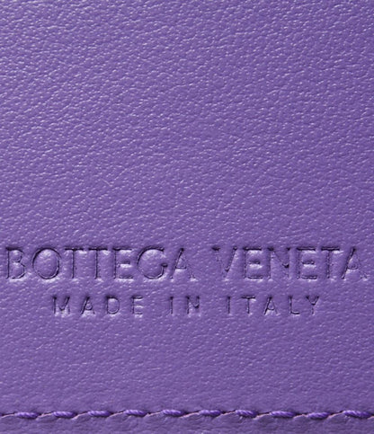 美品 BOTTEGA VENETA 二つ折り財布 イントレチャート レディース ボッテガ・ヴェネタ