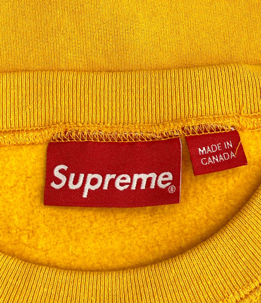 Supreme 長袖 ボックスロゴ クルーネック スウェット 裏起毛 メンズ SIZE L シュプリーム