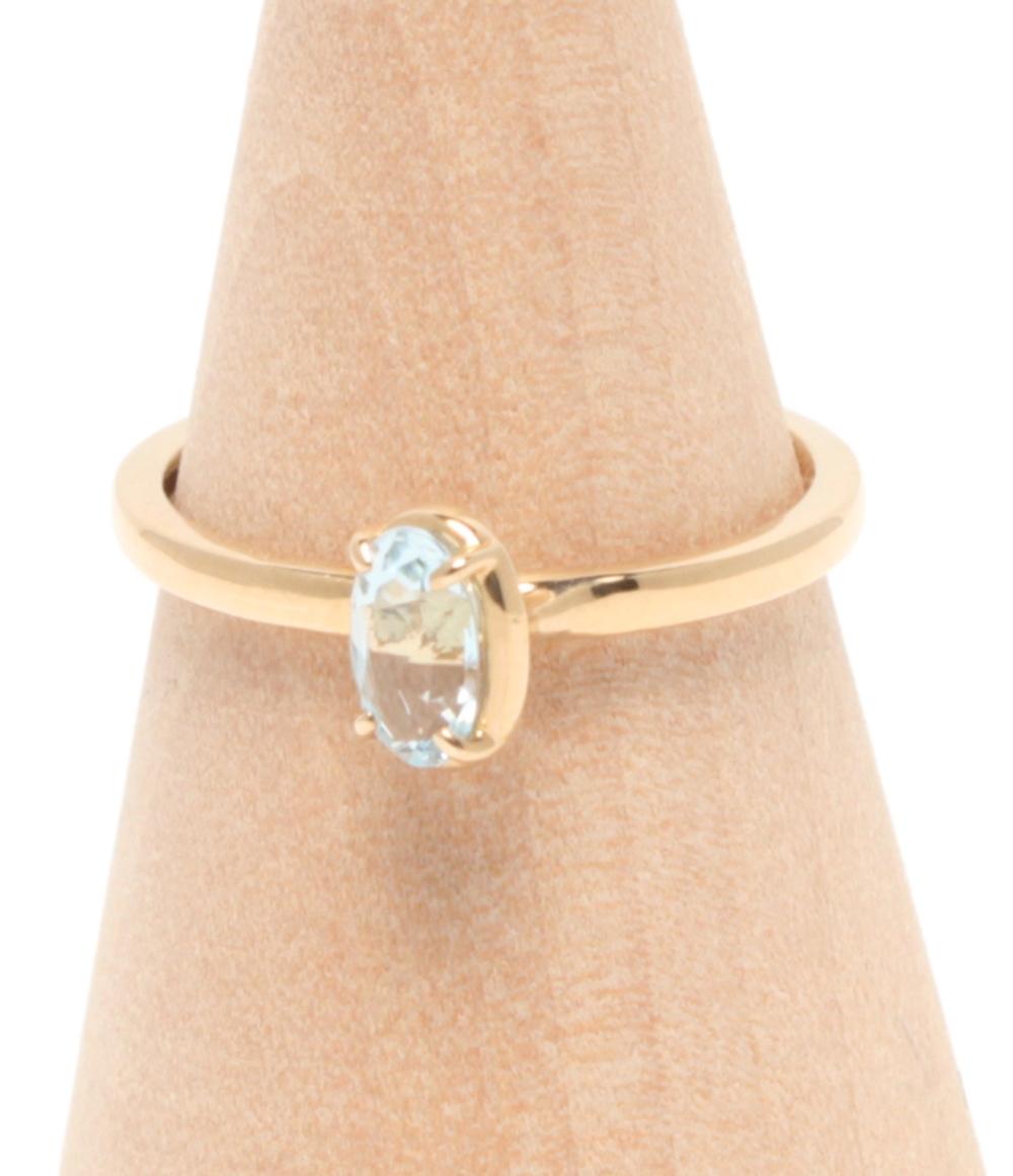 美品 リング 指輪 K10 ブルートパーズ レディース SIZE 10号