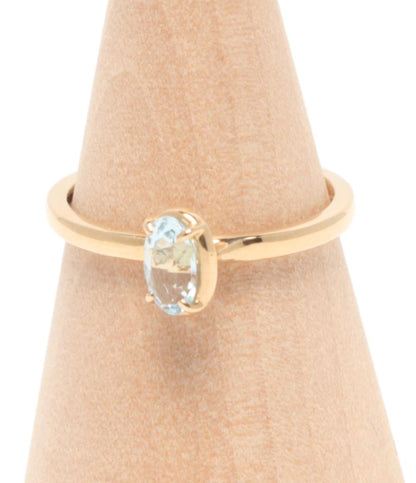 美品 リング 指輪 K10 ブルートパーズ レディース SIZE 10号