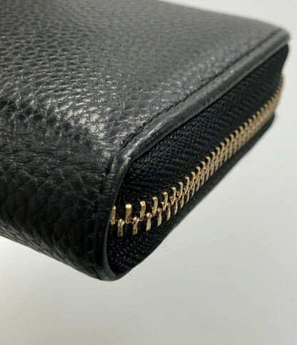 美品 Brau’re ラウンドファスナー二つ折り財布 カウレザー レディース ヴュレ