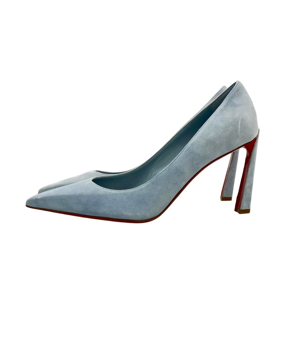 Christian Louboutin スエードパンプス ポインテッドトゥ レディース