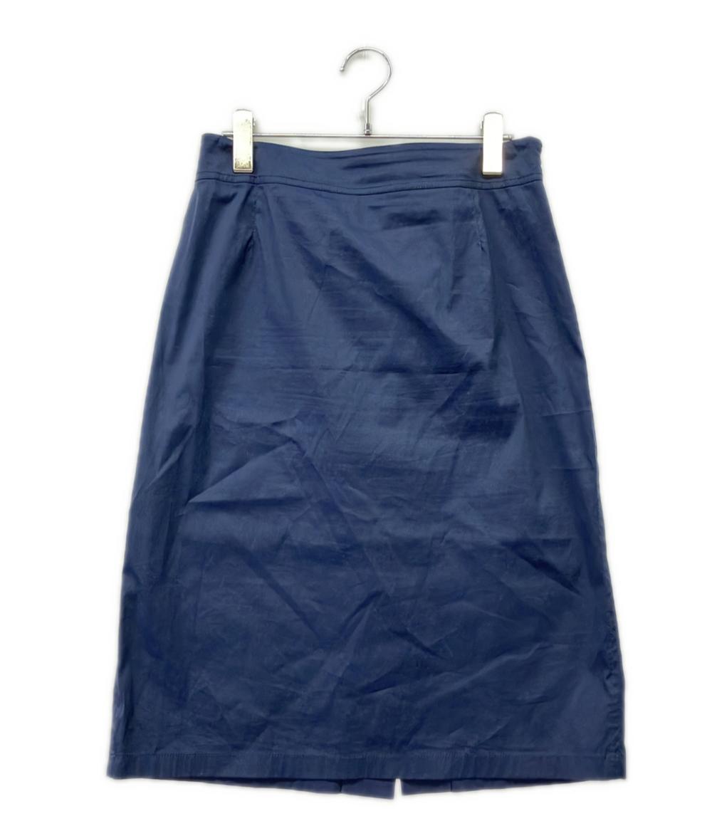 PRADA トライアングル ロゴ スカート レディース SIZE 40 (M) プラダ