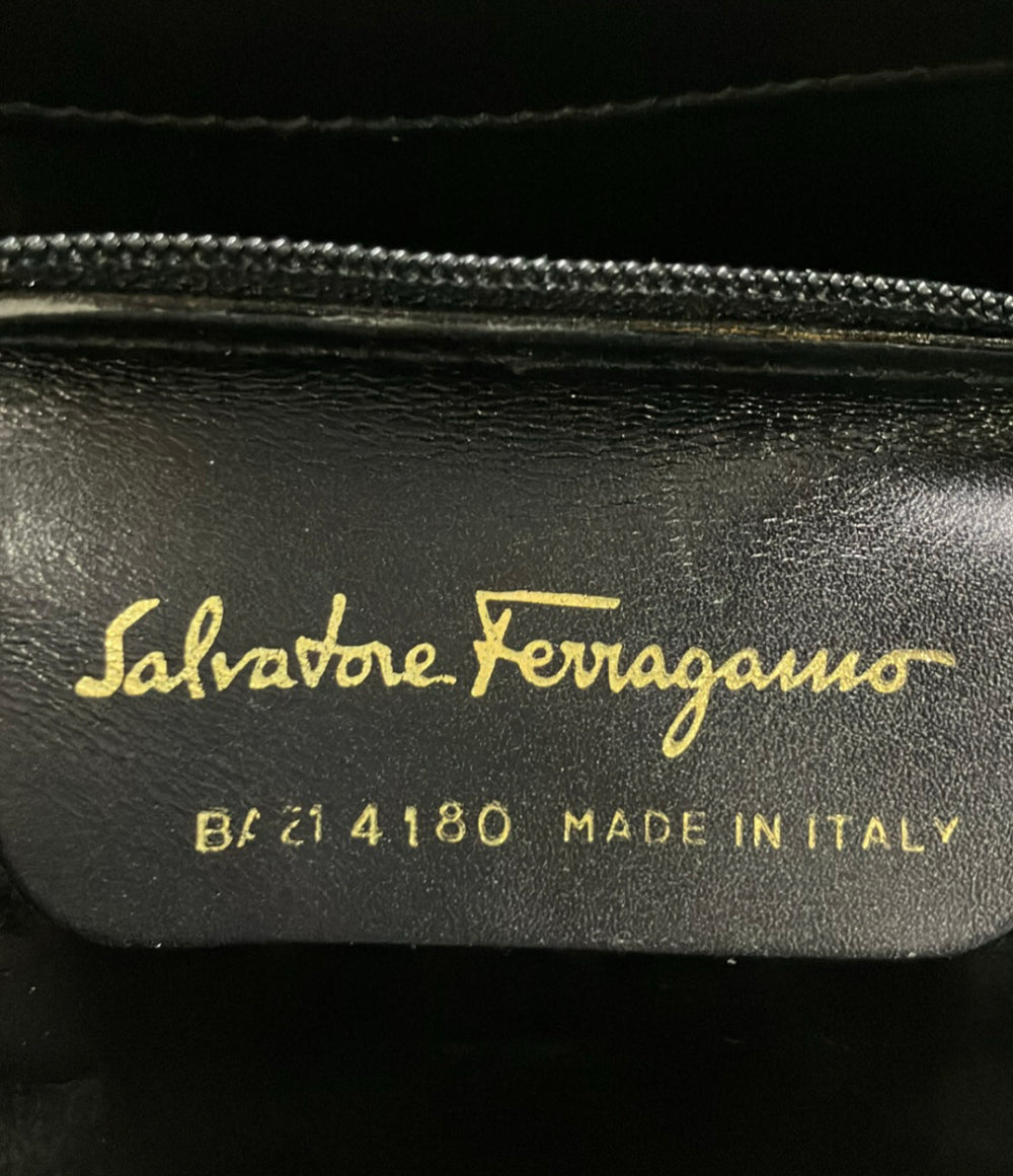 Salvatore Ferragamo ハンドバッグ レザー ヴァラ レディース サルヴァトーレフェラガモ
