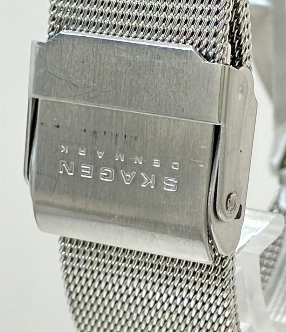 スカーゲン 腕時計 クオーツ ブラック 233LSSB ユニセックス SKAGEN