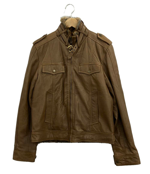 ドルチェアンドガッバーナ シープスキン レザージャケット