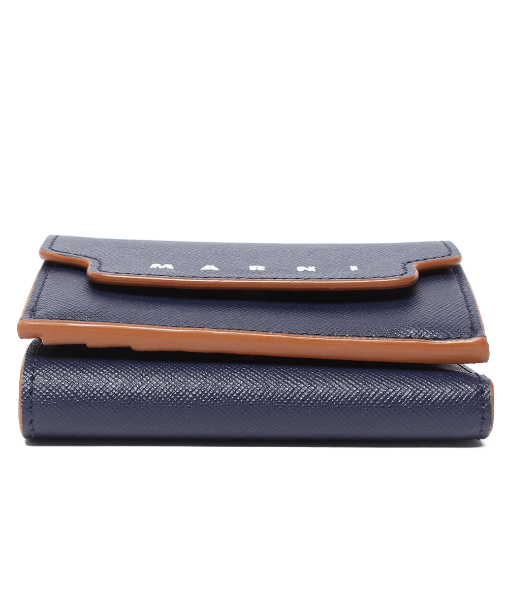 美品 MARNI 三つ折り財布 レディース マルニ