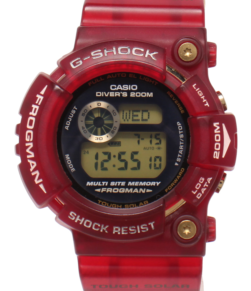 CASIO 腕時計 フロッグマン FROGMAN グロリアスゴールド 25周年記念 G-SHOCK ソーラー GW-225E レディース メンズ カシオ