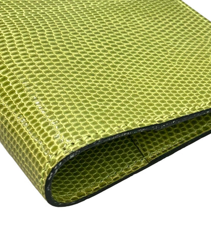 HERMES 手帳カバー ▫︎F刻印 シルバー金具 リザード アジェンダ レディース メンズ エルメス