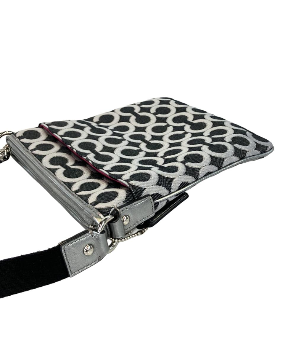 COACH ショルダーバッグ 斜め掛け オプアート レディース コーチ