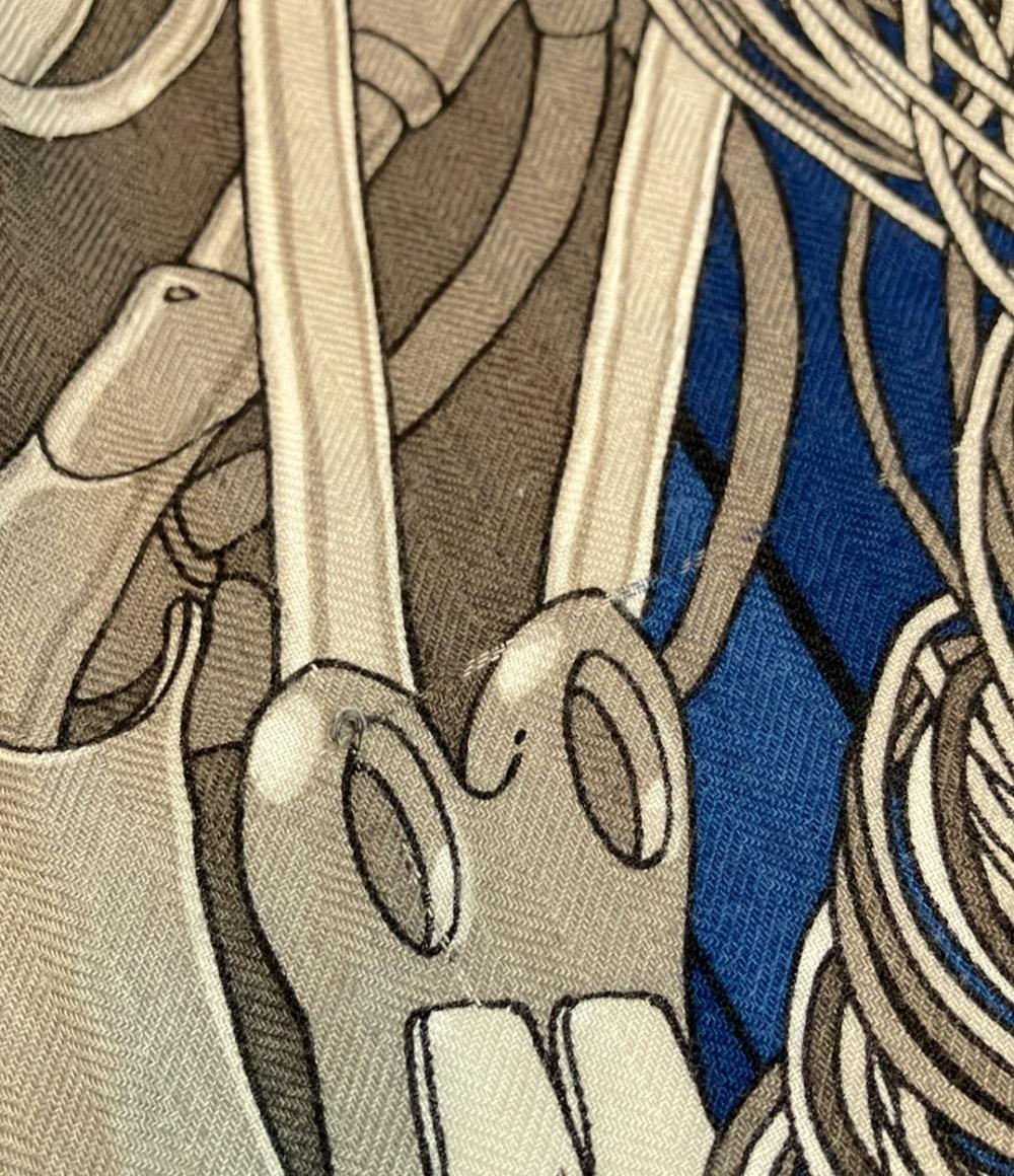 HERMES スカーフ カレ100 ROBOCABAR メンズ エルメス – Rehello by BOOKOFF