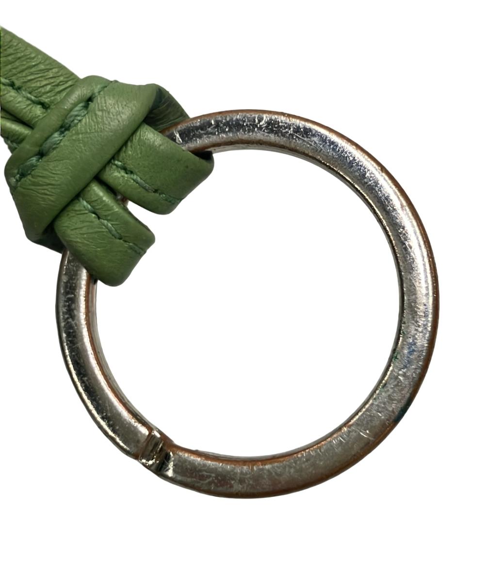 BOTTEGA VENETA コインケース キーリング付き イントレチャート メンズ