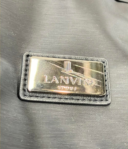 LANVIN 2WAY トートバッグ ハンドバッグ ショルダーバッグ 斜め掛け メンズ ランバン