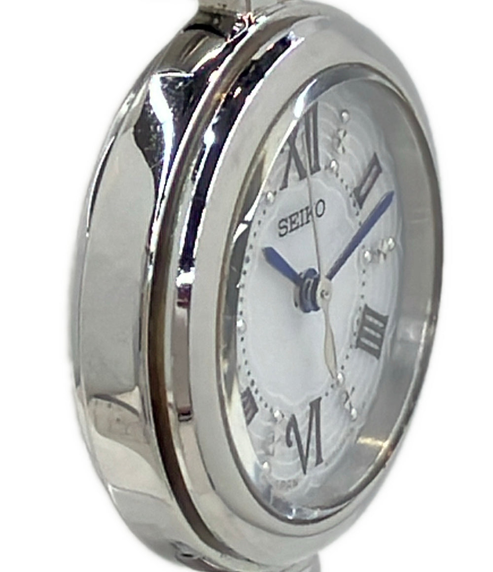 SEIKO 腕時計 ソーラー V117-0CT0 レディース セイコー – Rehello by