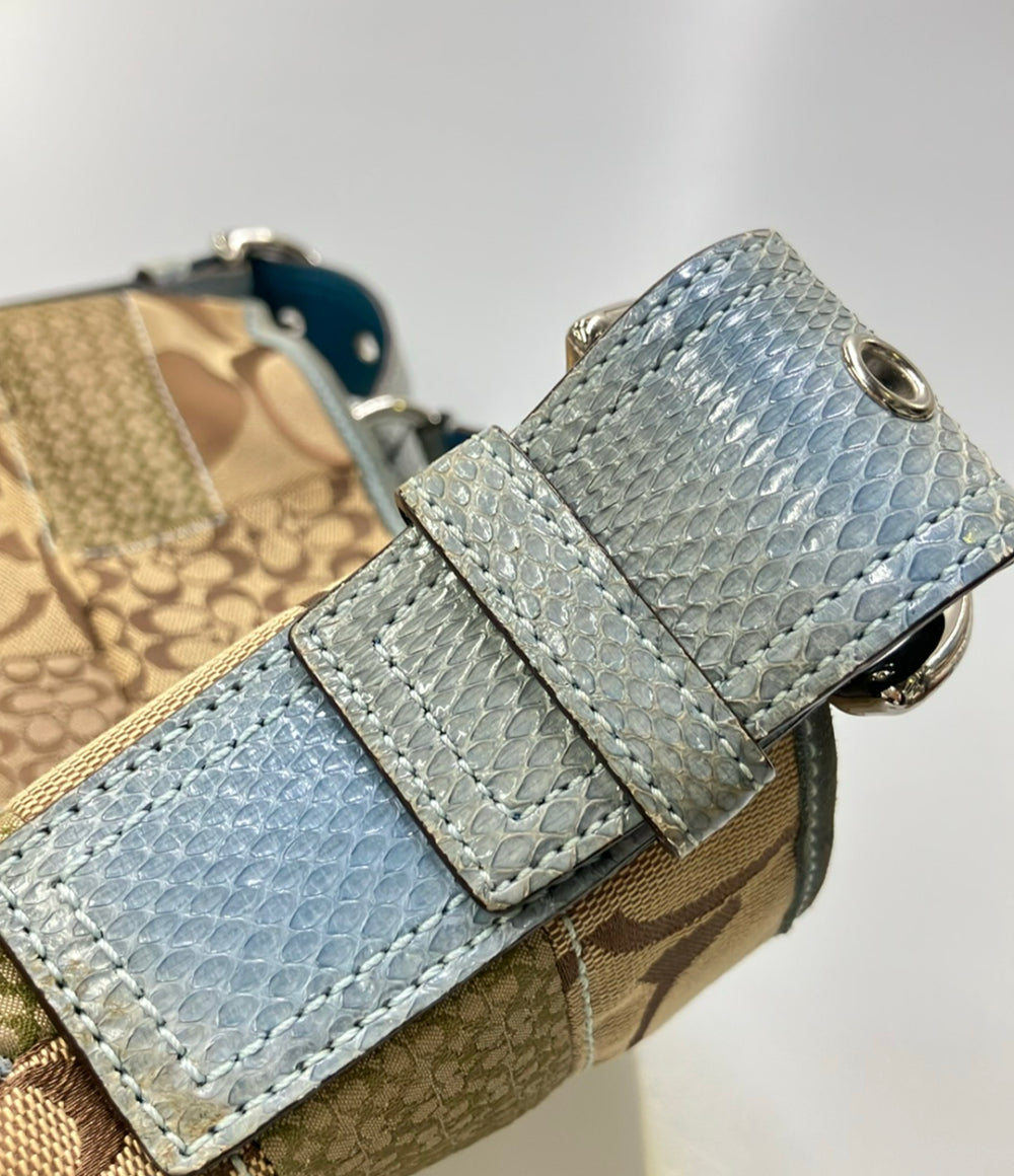 COACH ショルダーバッグ 肩掛け キャンバス シグネチャー 3688 レディース コーチ