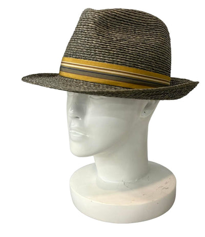 美品 カミンスキーエックスワイ 麦わら帽子 ストローハット レディース SIZE M KAMINSKI XY