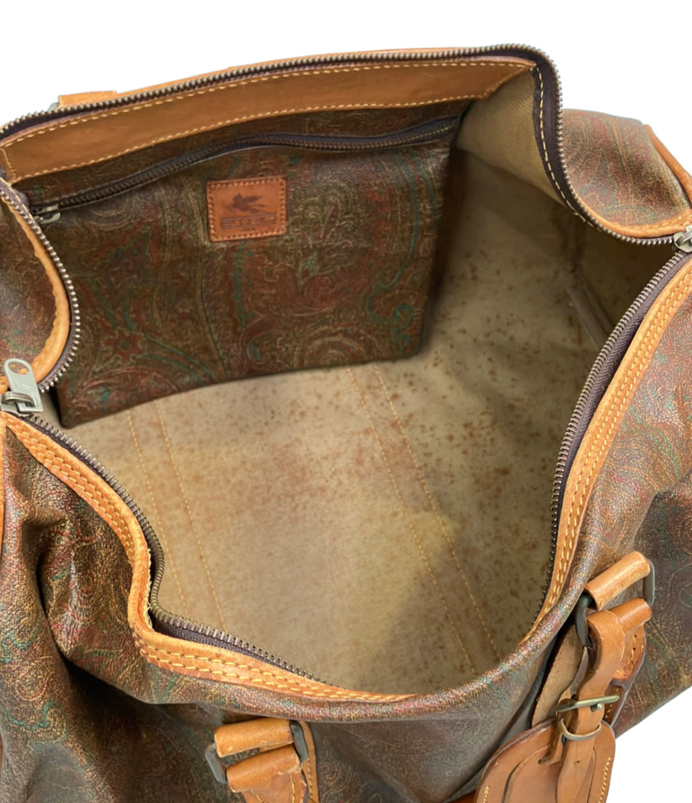 訳あり ETRO ボストンバッグ ペイズリー柄 87 051037 85 2 レディース エトロ