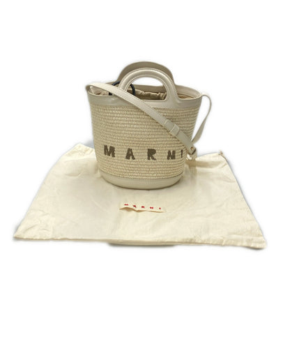 MARNI 2way ハンドバッグ バケットバッグ ショルダーバッグ 斜め掛け トロピカリア M032 レディース マルニ