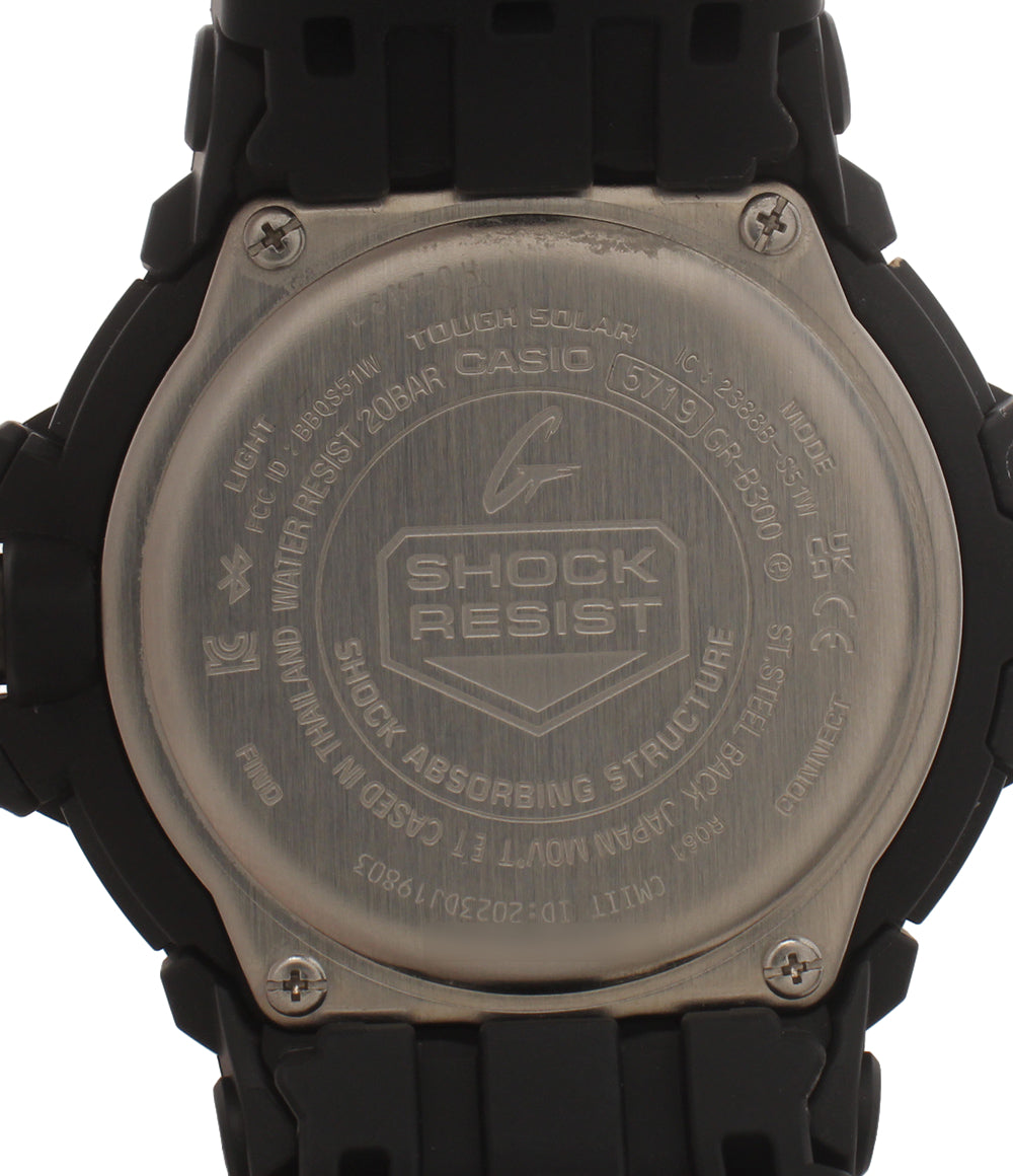 CASIO 腕時計 Bluetooth グラビティマスター G-SHOCK ソーラー ブラック GR-B300 メンズ カシオ