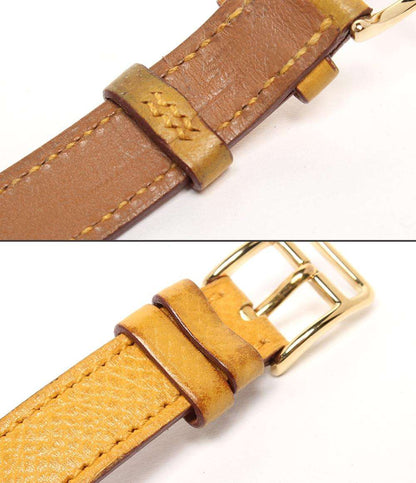 エルメス 腕時計 ○Z刻印 クリッパー クオーツ ホワイト レディース HERMES