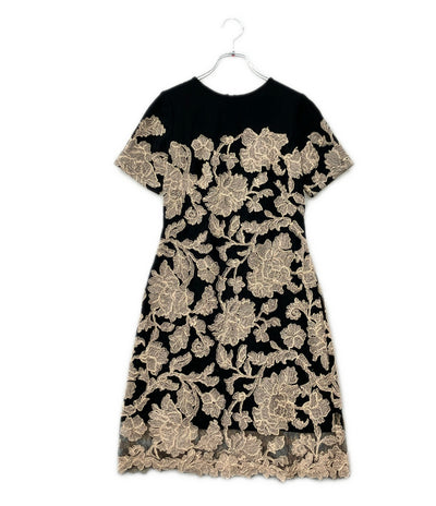 TADASHI SHOJI 半袖 刺繍ワンピース レディース SIZE 2P タダシショージ